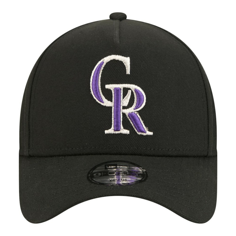Colorado Rockies New Era Youth 9FORTY A-Frame Adjustable Hat On Sale