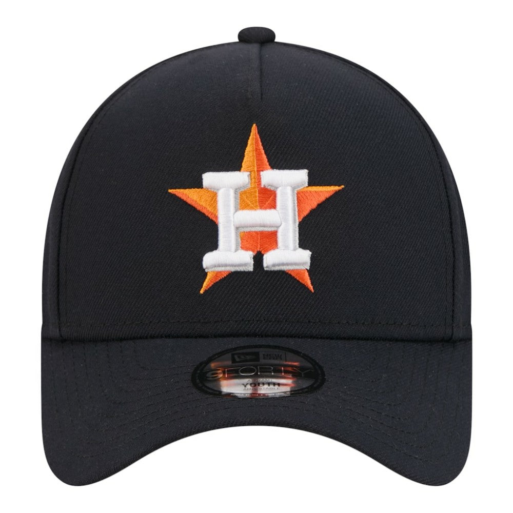 Houston Astros New Era Youth 9FORTY A-Frame Adjustable Hat Online