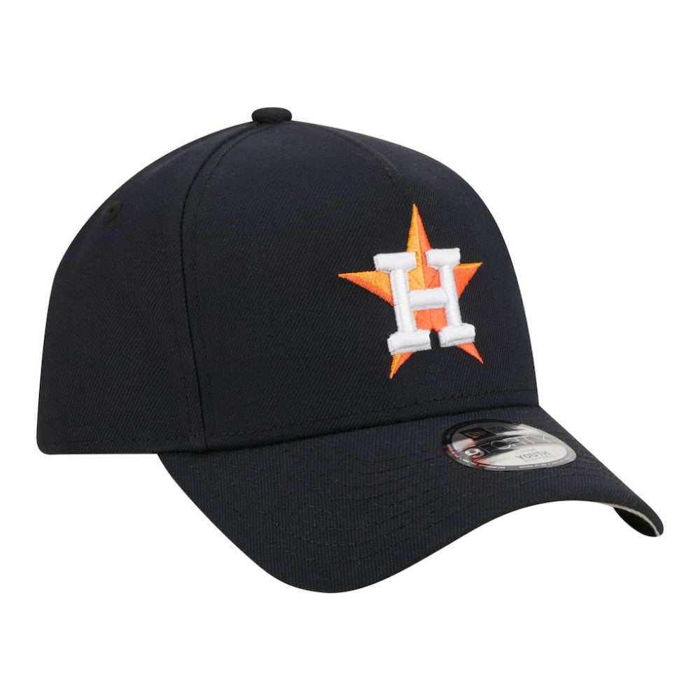 Houston Astros New Era Youth 9FORTY A-Frame Adjustable Hat Online