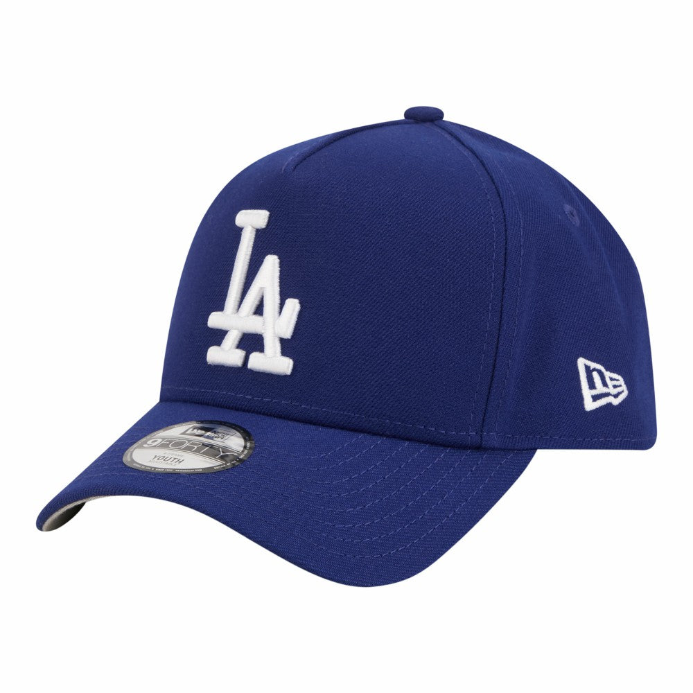 Los Angeles Dodgers New Era Youth 9FORTY A-Frame Adjustable Hat Lifestyle