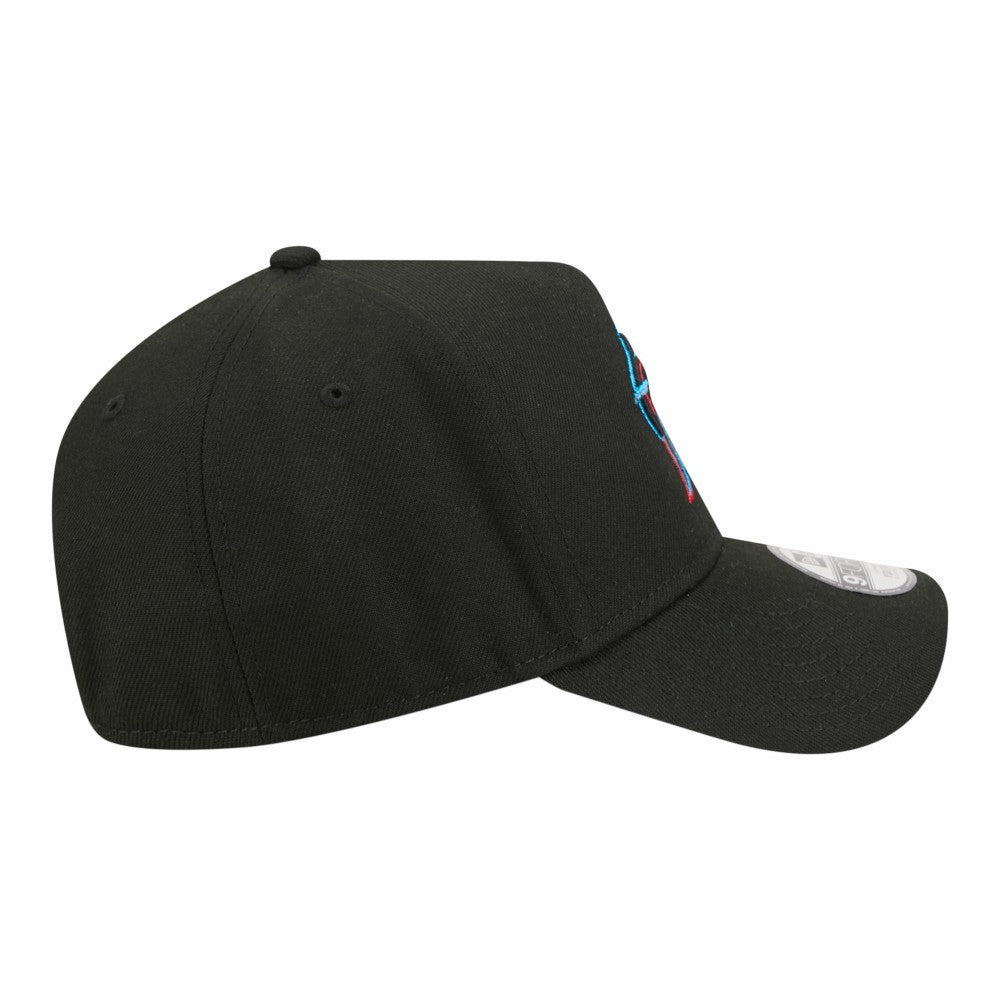 Miami Marlins New Era Youth 9FORTY A-Frame Adjustable Hat Online