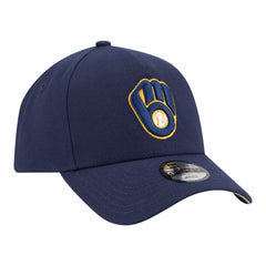 Milwaukee Brewers New Era Youth 9FORTY A-Frame Adjustable Hat Lifestyle