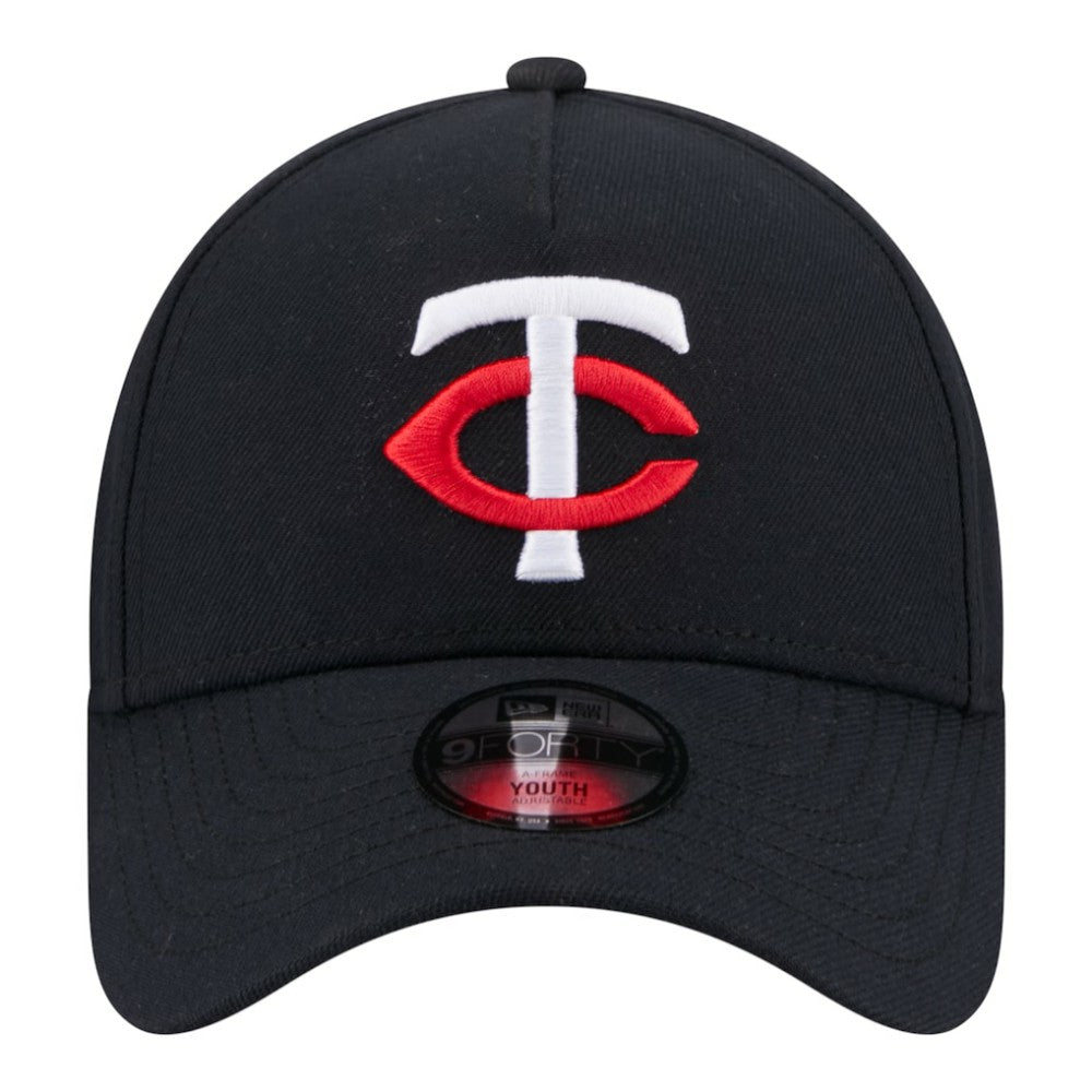 Minnesota Twins New Era Youth 9FORTY A-Frame Adjustable Hat On Sale