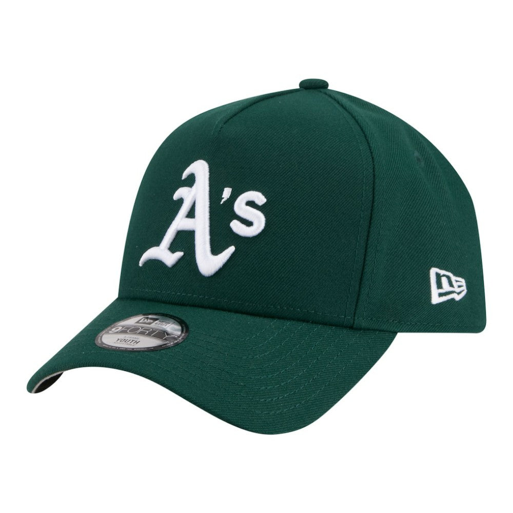 Athletics New Era Youth 9FORTY A-Frame Adjustable Hat discount