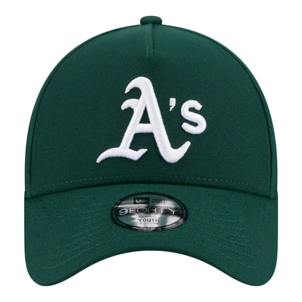 Athletics New Era Youth 9FORTY A-Frame Adjustable Hat discount