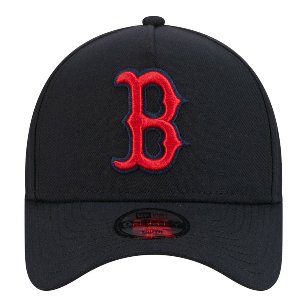 Boston Red Sox New Era Youth 9FORTY A-Frame Adjustable Hat for sale