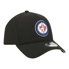 Winnipeg Jets - New Era Youth 9FORTY A-Frame Adjustable Hat Black