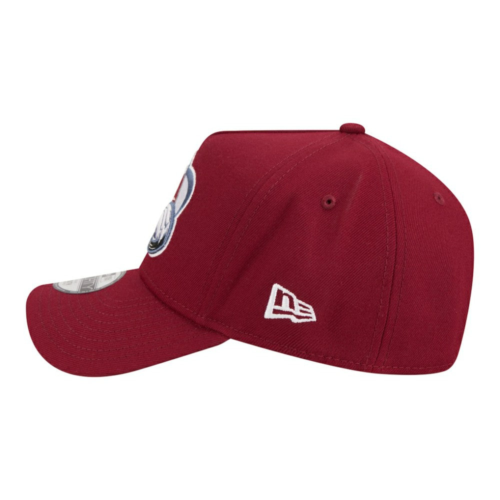 Colorado Avalanche - New Era Youth 9FORTY A-Frame Adjustable Hat Burgundy