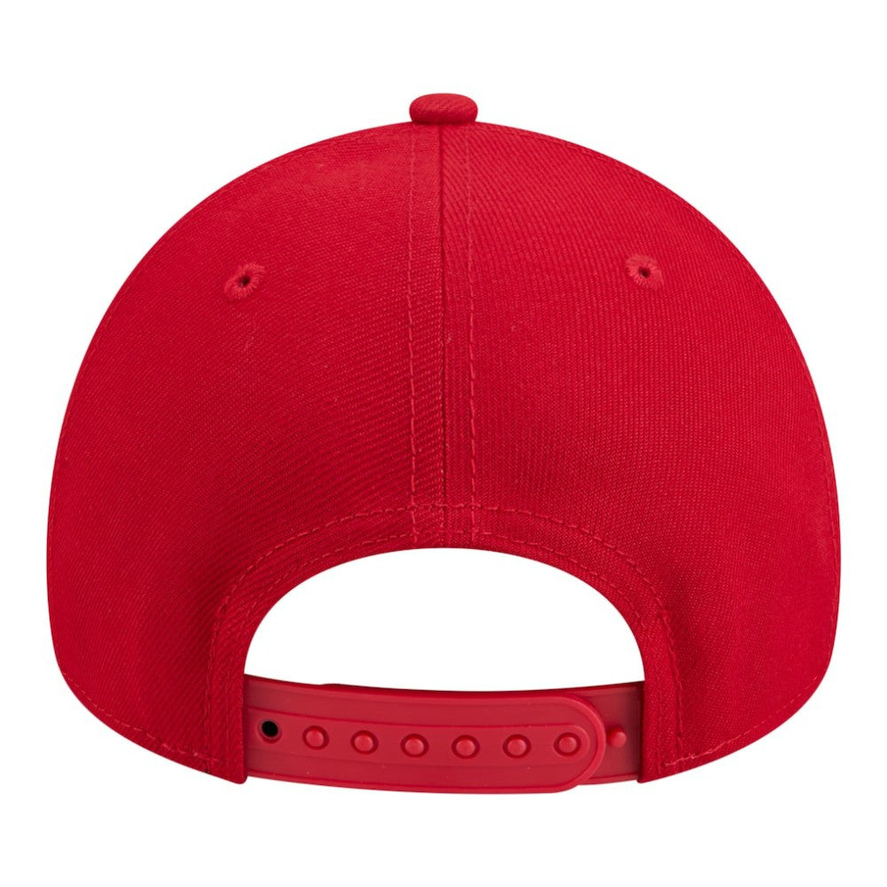Calgary Flames - New Era Youth 9FORTY A-Frame Adjustable Hat Red