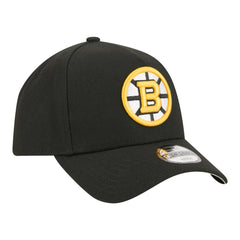 Boston Bruins New Era Youth 9FORTY A-Frame Adjustable Hat Black