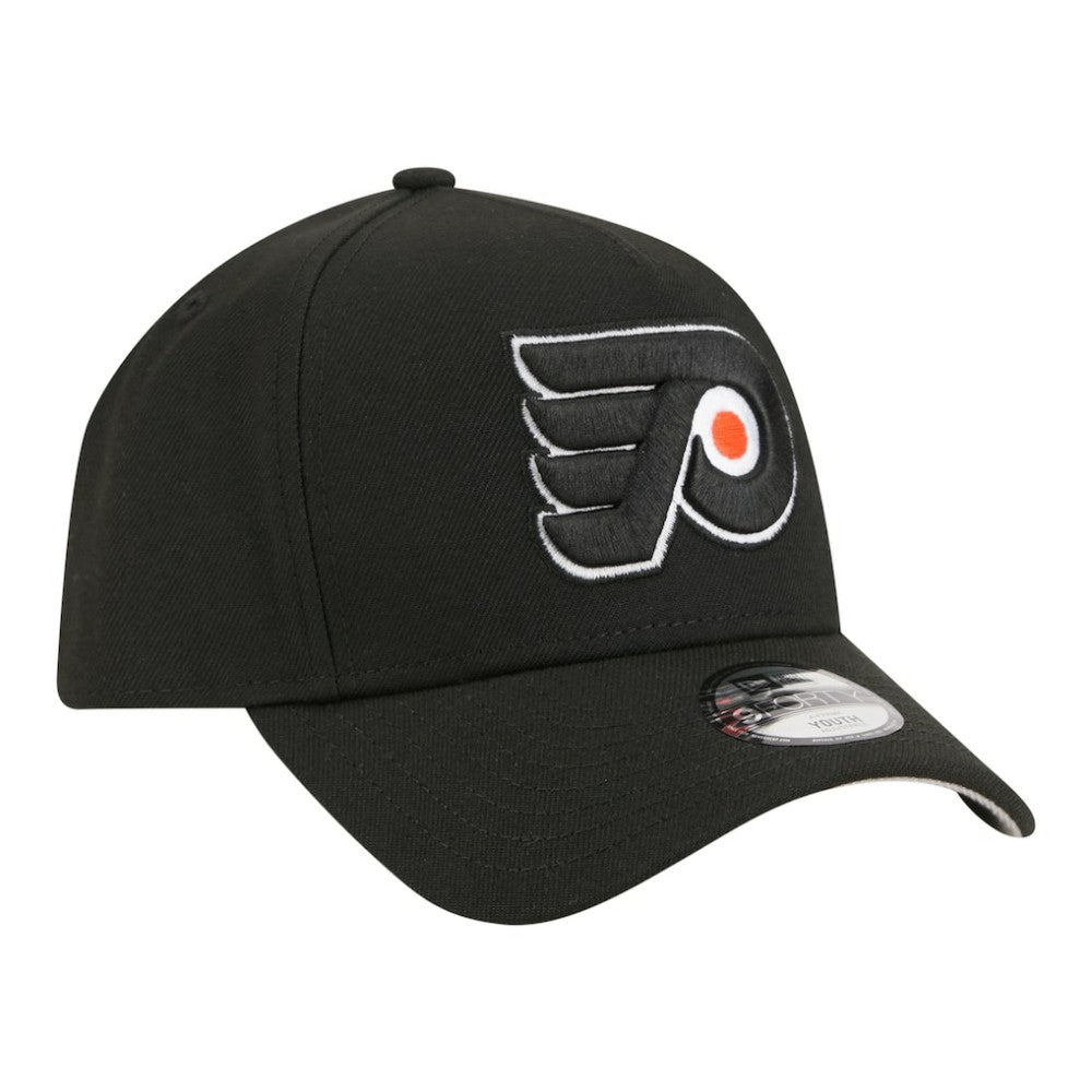 Philadelphia Flyers - New Era Youth 9FORTY A-Frame Adjustable Hat Black