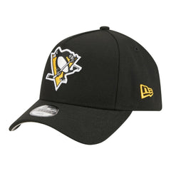 Pittsburgh Penguins New Era Youth 9FORTY A-Frame Adjustable Hat Black