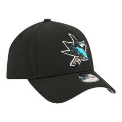 San Jose Sharks - New Era Youth 9FORTY A-Frame Adjustable Hat Black