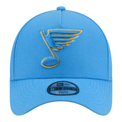 St. Louis Blues - New Era Youth 9FORTY A-Frame Adjustable Hat Blue