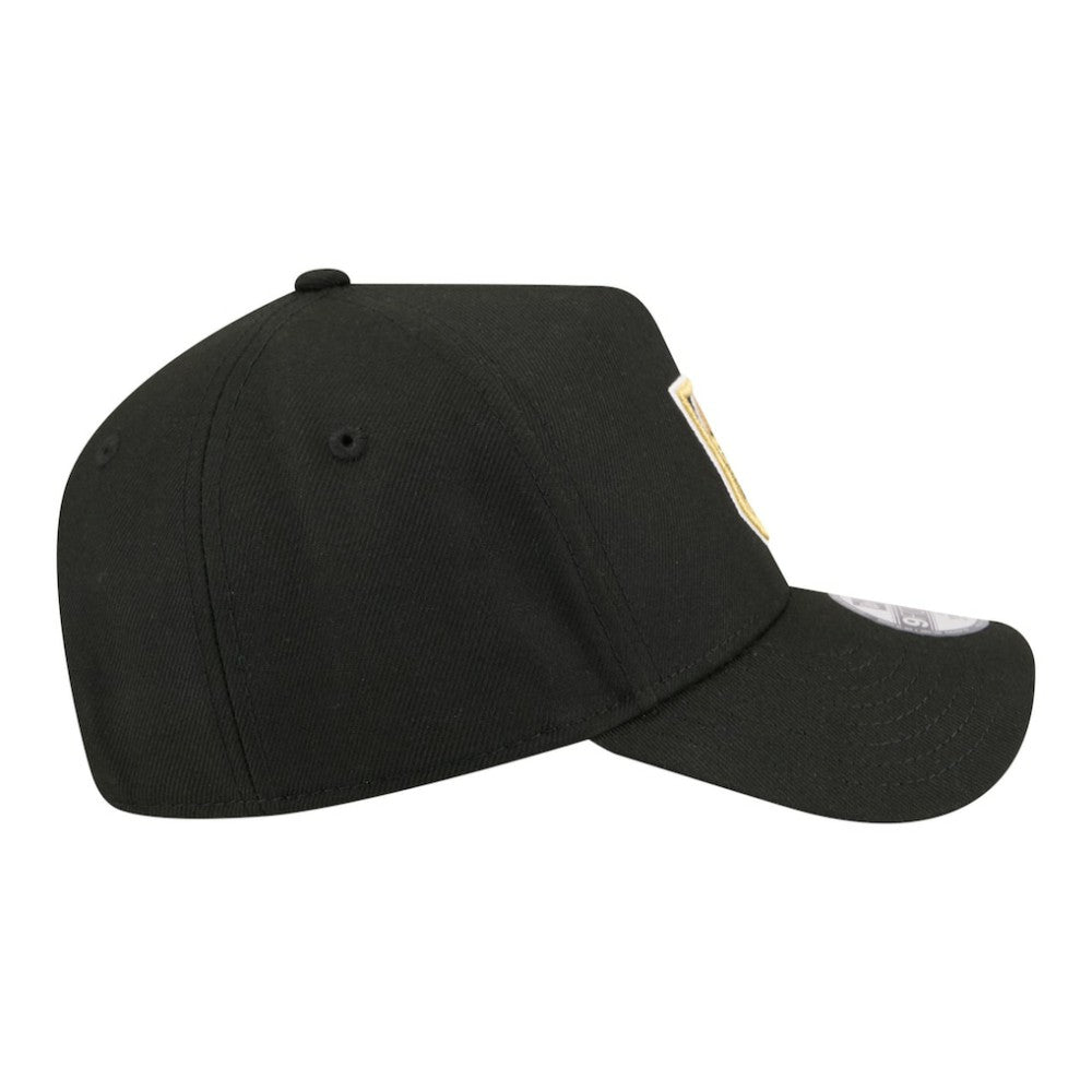 Vegas Golden Knights New Era Youth 9FORTY A-Frame Adjustable Hat Black