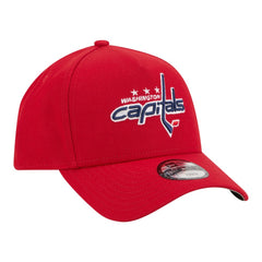 Washington Capitals New Era Youth 9FORTY A-Frame Adjustable Hat Red