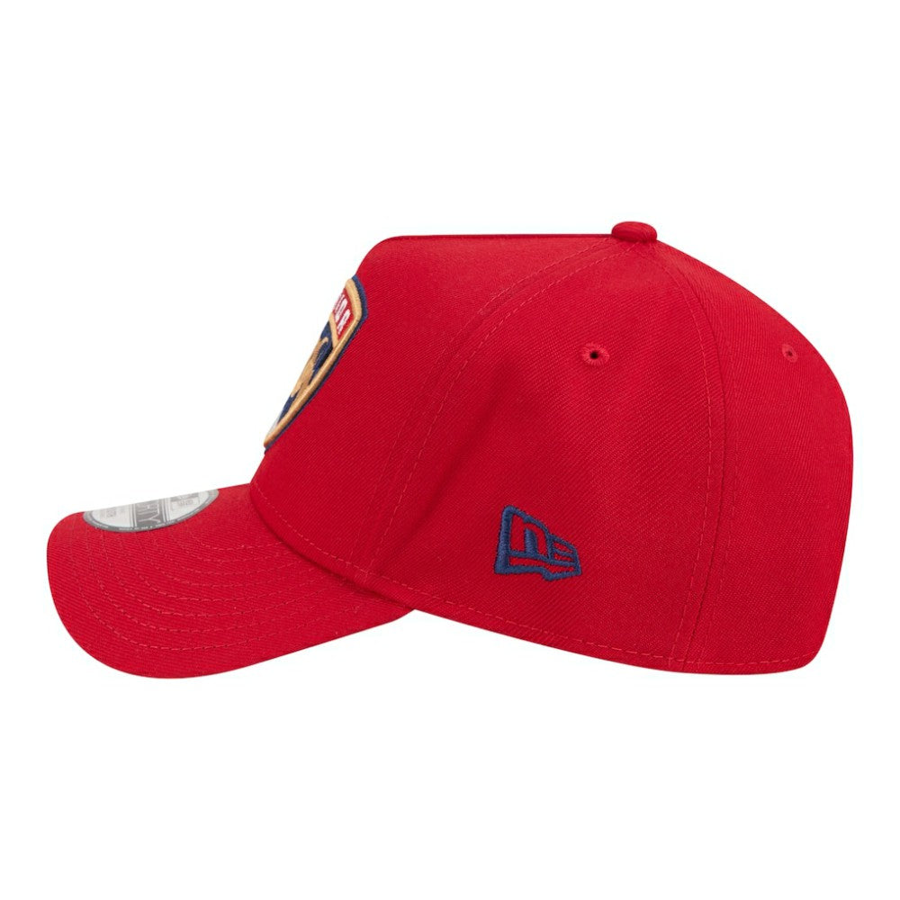 Florida Panthers - New Era Youth 9FORTY A-Frame Adjustable Hat Red