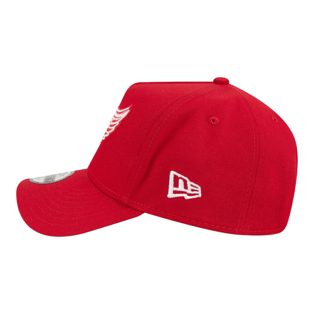 Detroit Red Wings - New Era Youth 9FORTY A-Frame Adjustable Hat Red
