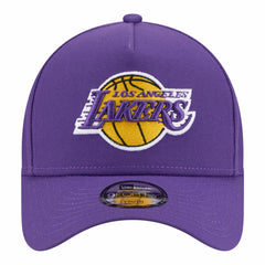 New Era - Los Angeles Lakers Youth 9FORTY A-Frame Adjustable Hat - Purple