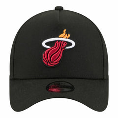 New Era - Miami Heat Youth 9FORTY A-Frame Adjustable Hat - Black