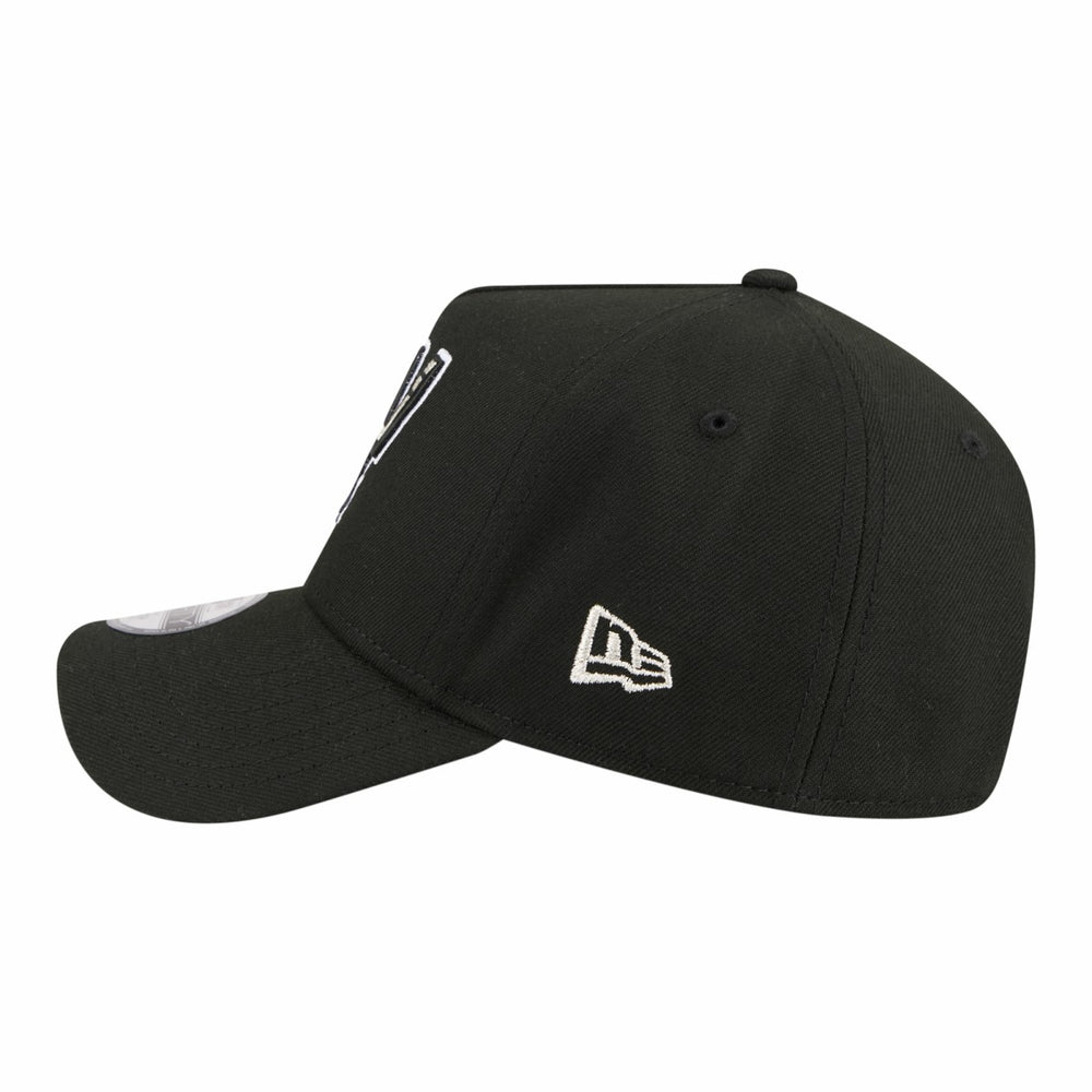 New Era - San Antonio Spurs Youth 9FORTY A-Frame Adjustable Hat - Black