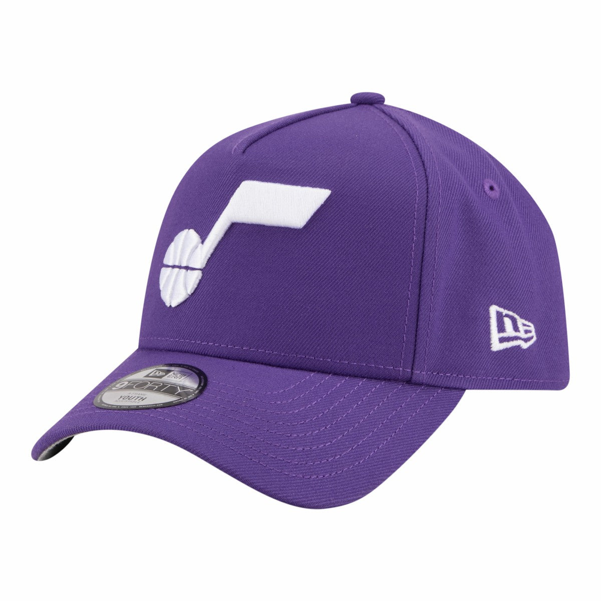 New Era - Utah Jazz Youth 9FORTY A-Frame Adjustable Hat - Purple