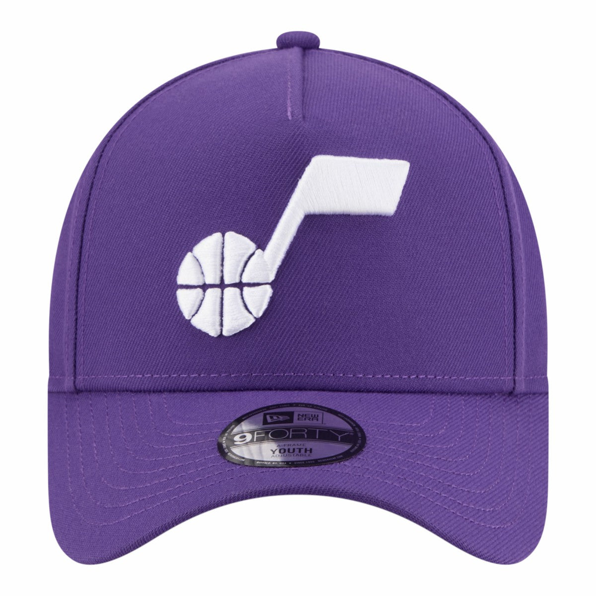New Era - Utah Jazz Youth 9FORTY A-Frame Adjustable Hat - Purple