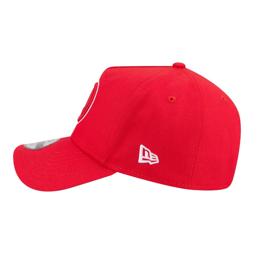 New Era - Atlanta Hawks Youth 9FORTY A-Frame Adjustable Hat - Red