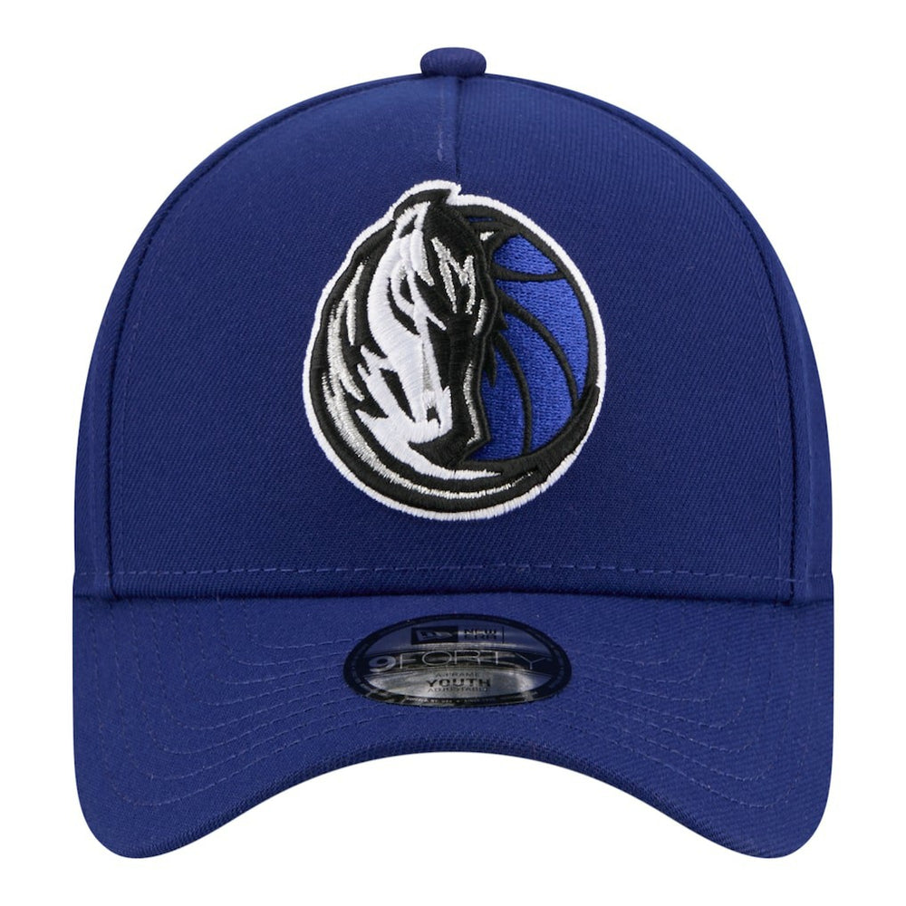 New Era - Dallas Mavericks Youth 9FORTY A-Frame Adjustable Hat - Navy
