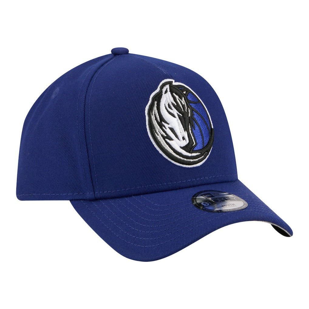 New Era - Dallas Mavericks Youth 9FORTY A-Frame Adjustable Hat - Navy