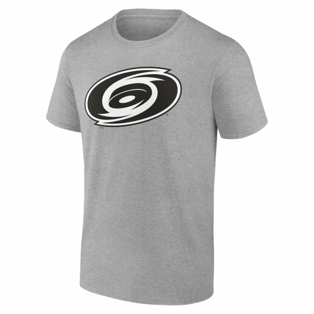 Carolina Hurricanes - Big & Tall Personalized Name & Number Monochrome T-Shirt Gray
