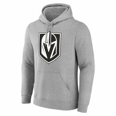 Vegas Golden Knights Big & Tall Personalized Name & Number Monochrome Pullover Hoodie Gray