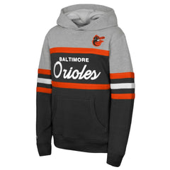 Baltimore Orioles Mitchell & Ness Youth Cooperstown Head Coach Pullover Hoodie Lifestyle