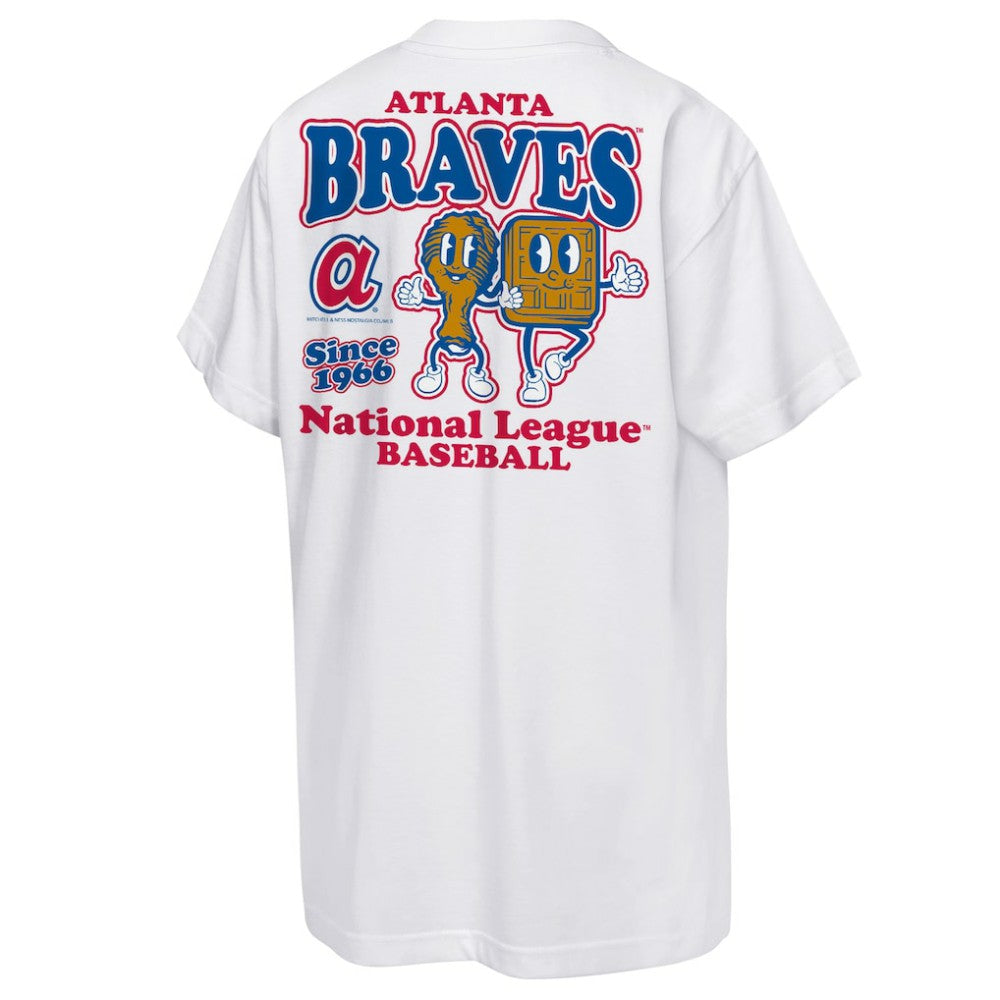 Atlanta Braves Mitchell & Ness Cooperstown Concession T-Shirt Clearance