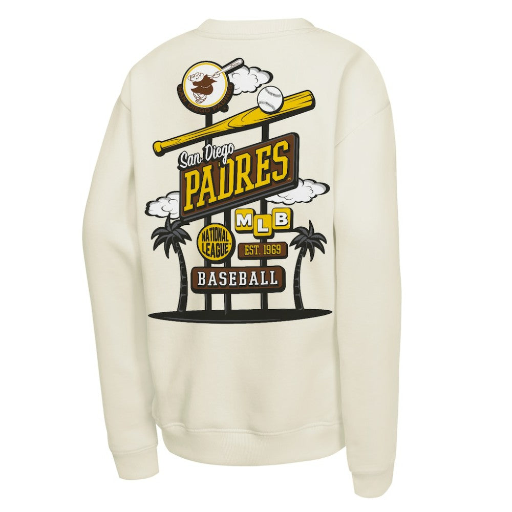 San Diego Padres Mitchell & Ness Youth Retro Billboard Sweatshirt for sale
