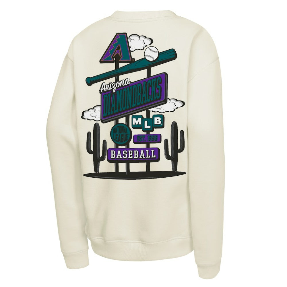 Arizona Diamondbacks Mitchell & Ness Youth Retro Billboard Sweatshirt On Sale