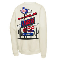 Texas Rangers Mitchell & Ness Youth Retro Billboard Sweatshirt Online