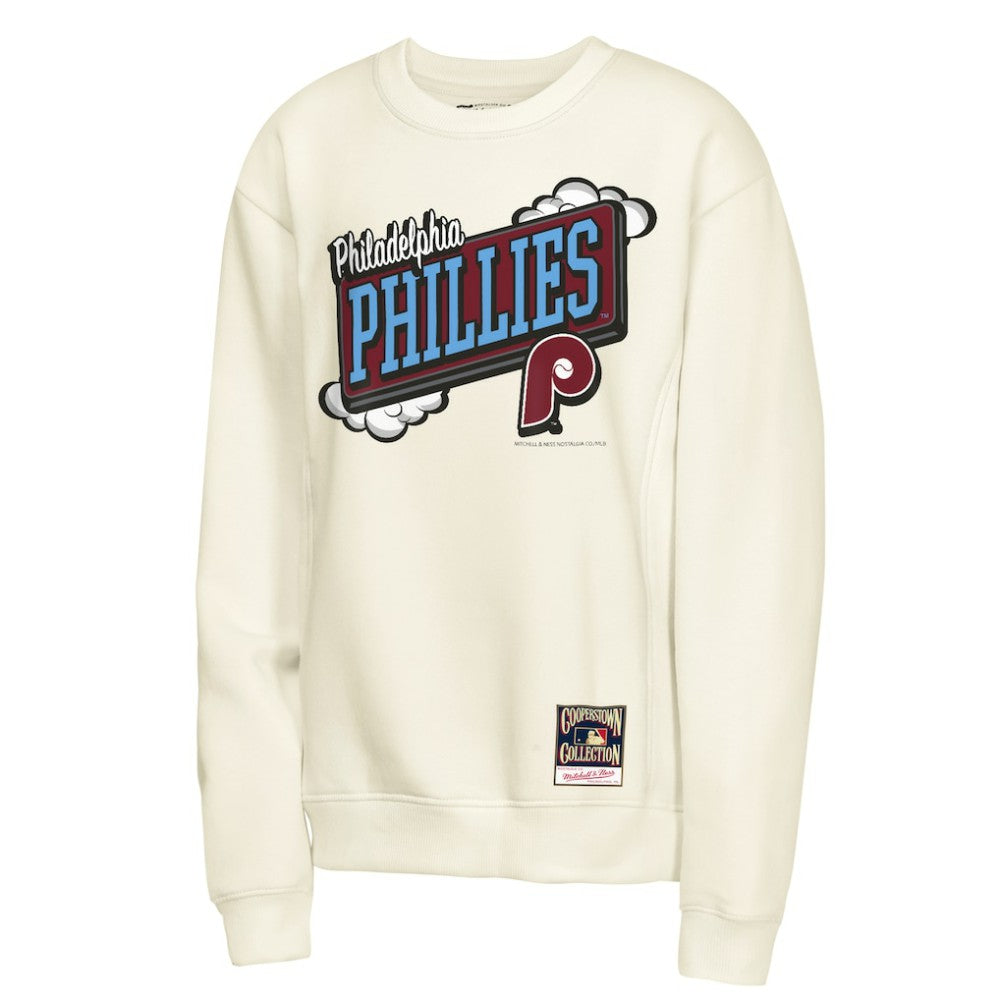 Philadelphia Phillies Mitchell & Ness Youth Retro Billboard Sweatshirt On Sale