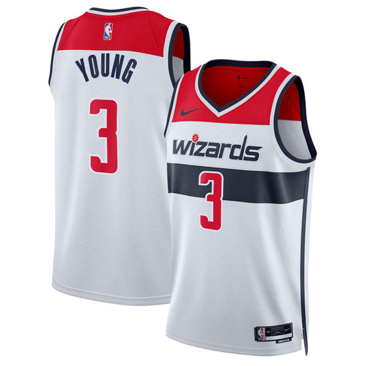 Trae Young Washington Wizards Unisex Swingman Jersey - Association Edition - White | NBA Jerseys