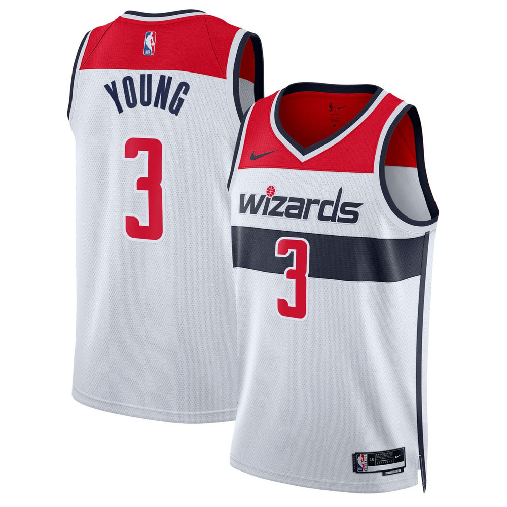 Nike - Trae Young Washington Wizards Unisex Swingman Jersey - Association Edition - White
