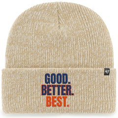 Chicago Bears '47 Good. Better. Best. Cuffed Knit Hat Khaki - 47 brand