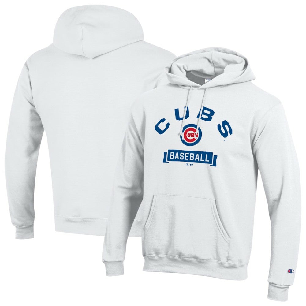 Chicago Cubs Champion Eco Powerblend Hoodie Lifestyle