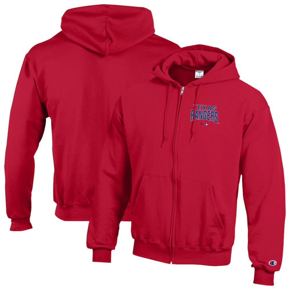Texas Rangers Champion Eco Powerblend Full-Zip Hoodie Sale