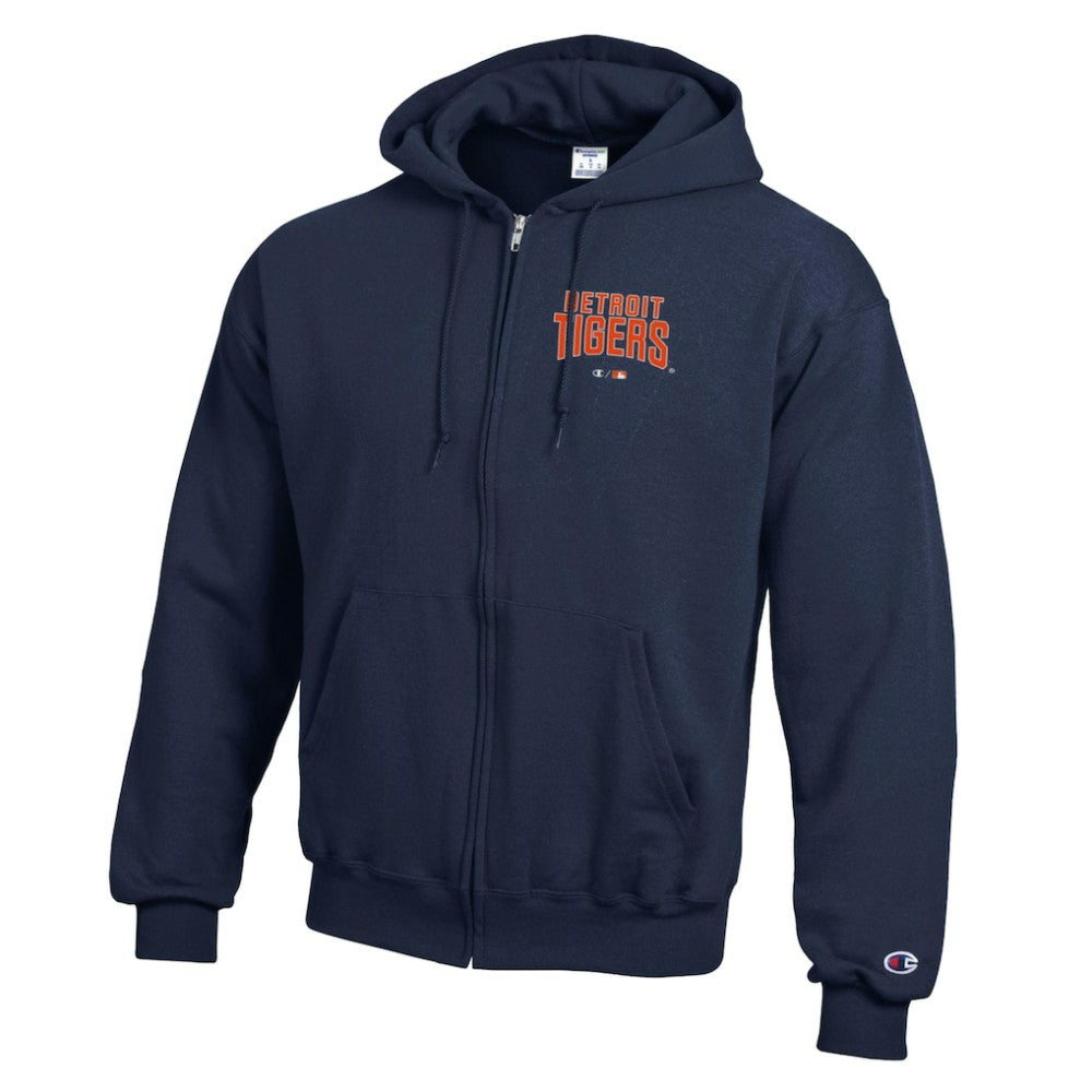 Detroit Tigers Champion Eco Powerblend Full-Zip Hoodie discount