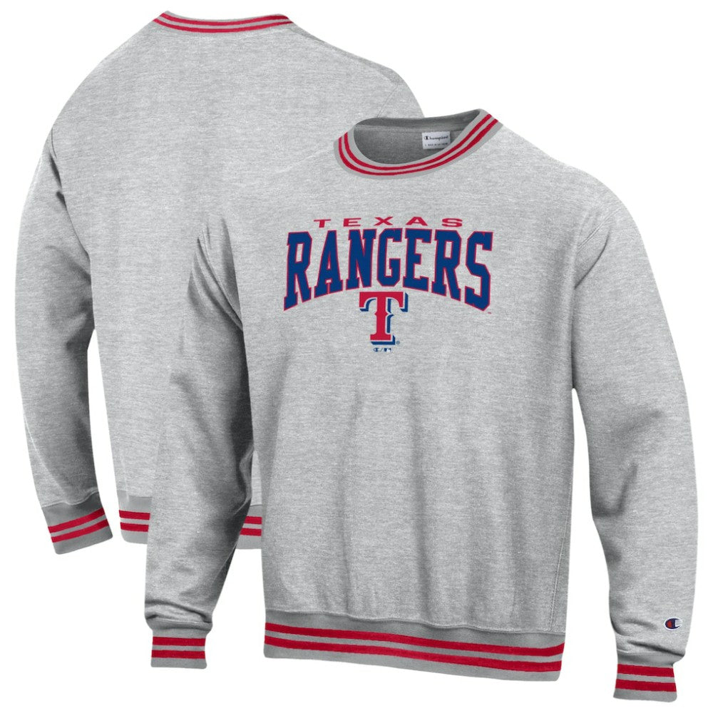 Texas Rangers Champion Reverse Weave Sweatshirt On Sale