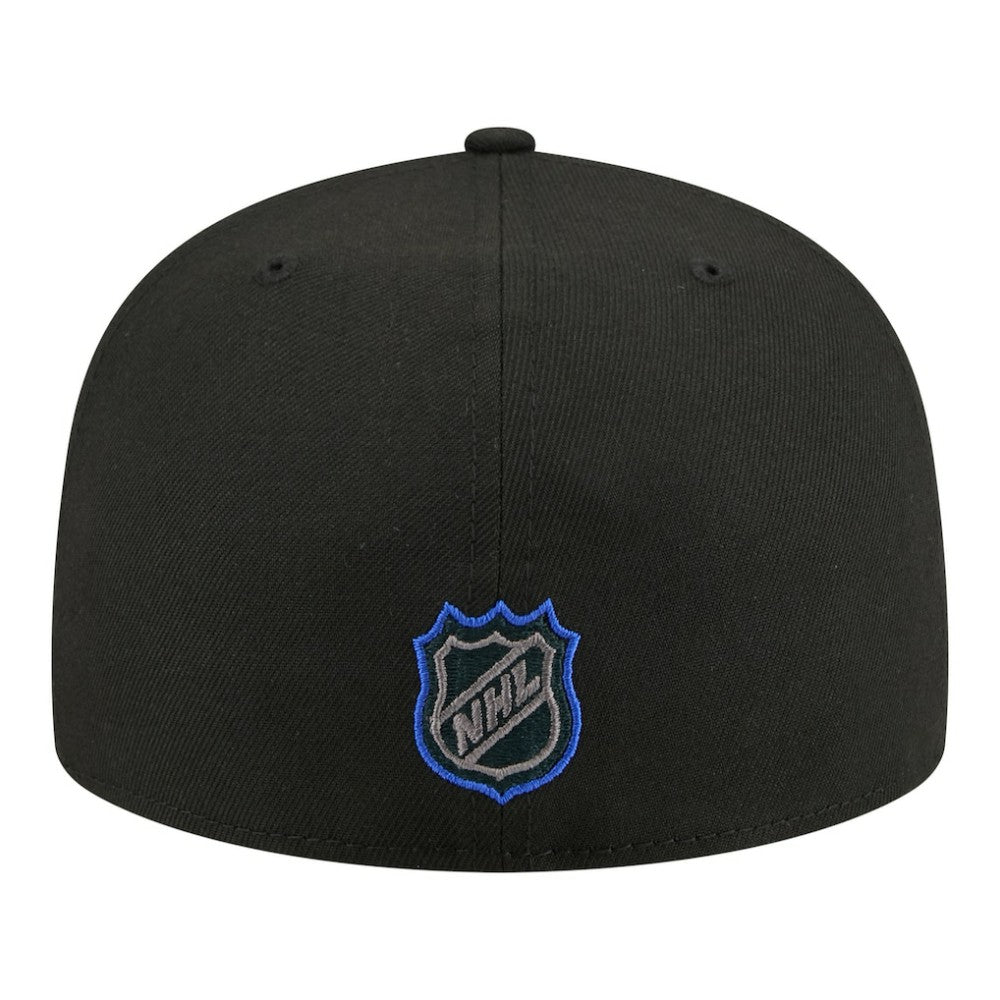 Edmonton Oilers - New Era Color Pop 59FIFTY Fitted Hat Black