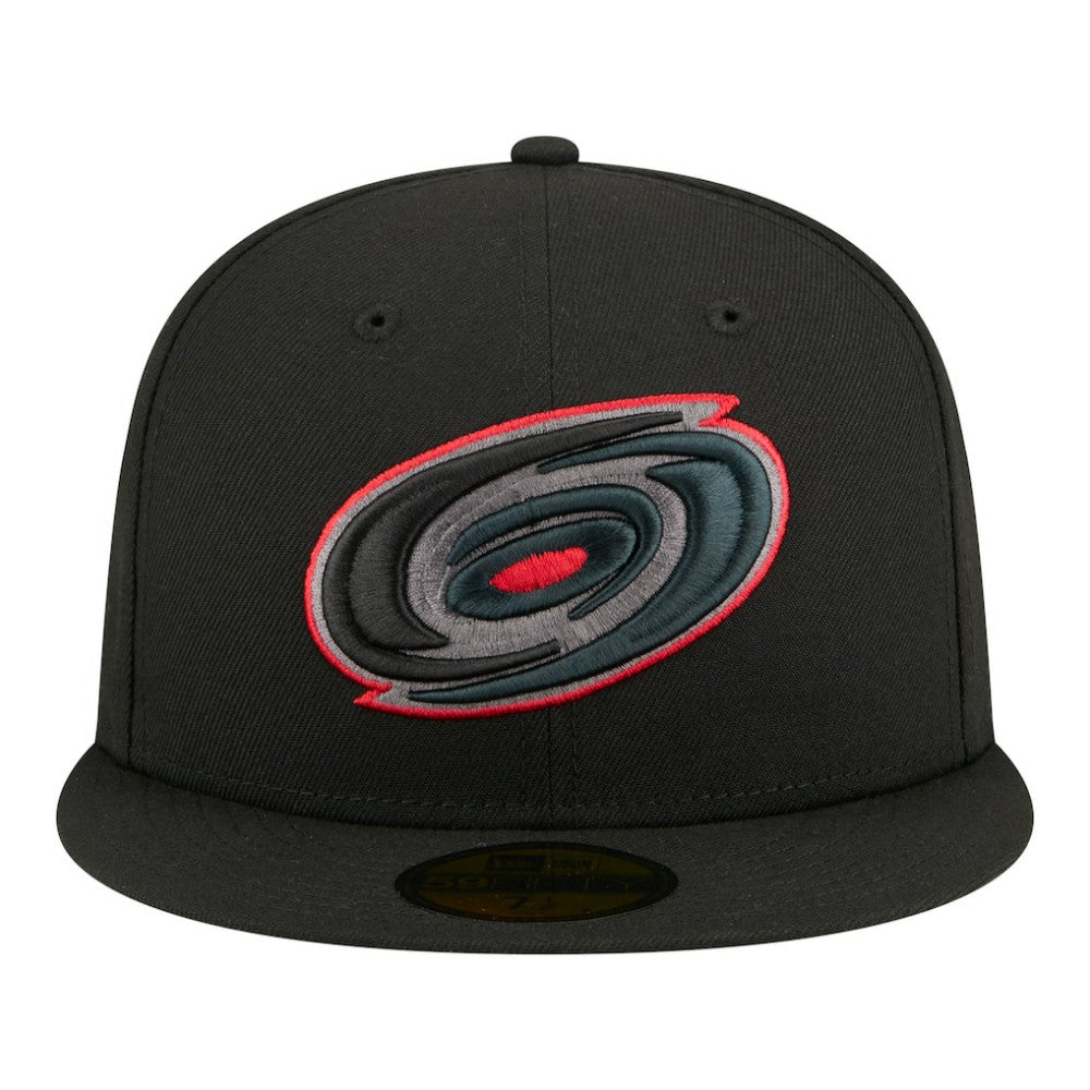 Carolina Hurricanes - New Era Color Pop 59FIFTY Fitted Hat Black