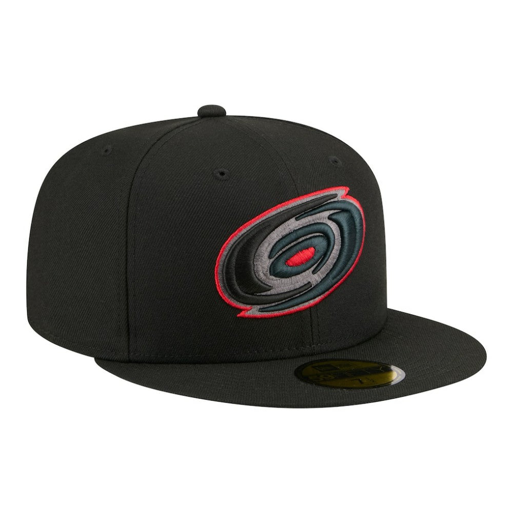 Carolina Hurricanes - New Era Color Pop 59FIFTY Fitted Hat Black