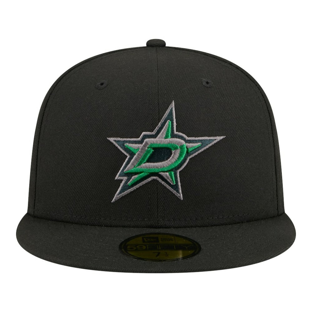 Dallas Stars - New Era Color Pop 59FIFTY Fitted Hat Black