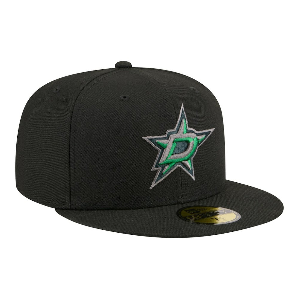 Dallas Stars - New Era Color Pop 59FIFTY Fitted Hat Black
